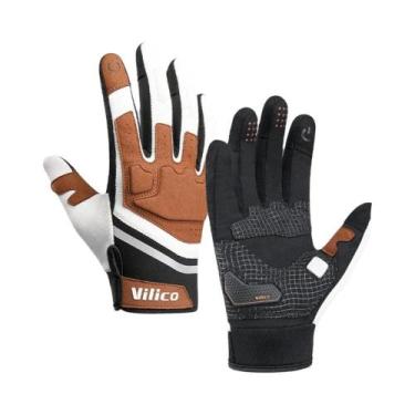 Imagem de Luvas De Ciclismo Unissex Térmicas De Inverno À Prova De Vento E Água 