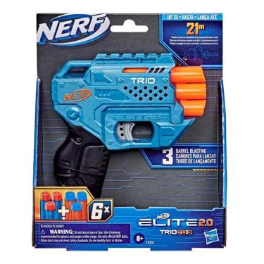 Imagem de Lançador de Dardos Nerf Elite 2.0 Trio TD-3 Hasbro E9957