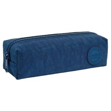 Imagem de Estojo Escolar Infantil Académie Azul - Tilibra - Tendtudo