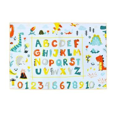 Imagem de Tapete para atividades infantil de poliester antiderrapante 80x120cm -