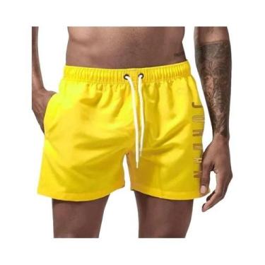 Imagem de Shorts De Praia Para Surf Masculinos De Secagem Rápida Com Forro Uniss