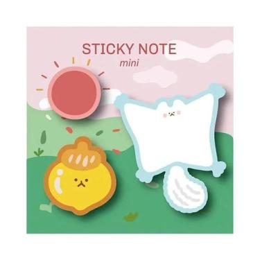 Imagem de Blocos De Notas Adesivas De Desenhos Animados Coreanos Fofos Para Cria