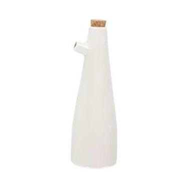 Imagem de Pote De Porcelana Cerâmica Para Azeite E Vinagre, Molheira Para Temper