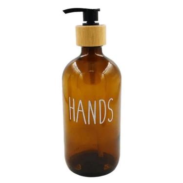 Imagem de Porta Sabonete Liquido 475 ml Marrom N249145-6 - Quanhe