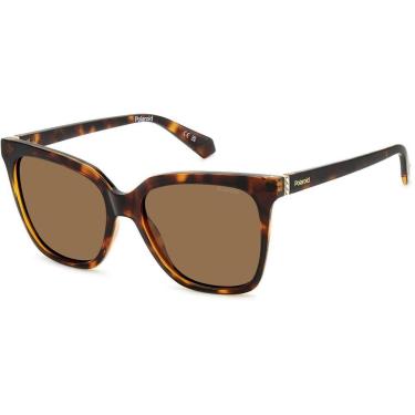 Imagem de Óculos de Sol Polaroid 4155 S X 086 55SP Marrom Feminino - Marrom - Feminino - Único-Feminino