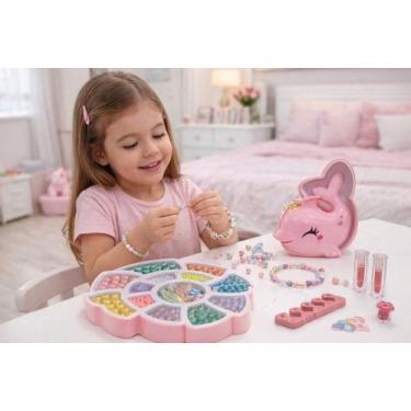 Imagem de Kit Miçangas com Golfinho Infantil - UNITOYS