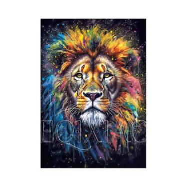 Imagem de Pintura Diamante De Animais (Gato, Cachorro, Cisne) Com Bordado Comple