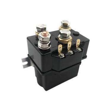 Imagem de Solenoide Rele Inversor 4 Pinos 500A P/Guincho Elétrico 24v - Rei Mari