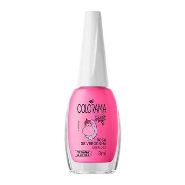 Imagem de Esmalte Cremoso Colorama Rosa de Vergonha Divertidamente 2 8ml