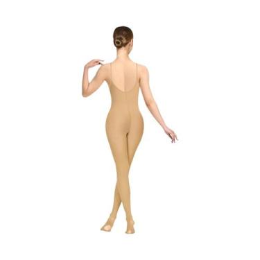 Imagem de Meias-calças De Balé Nude Para Mulheres Com Alças Ajustáveis, Transpar