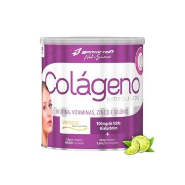 Imagem de Colágeno Verisol com Ácido Hialuronico 200g Bodyaction, Limão com clor