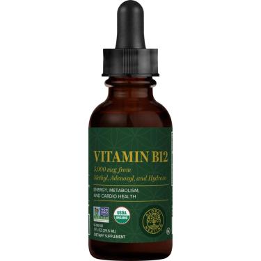 Imagem de Vitamina B12 Global Healing Tri-Blend 5000 mcg, sublingual, 30 ml-Unissex