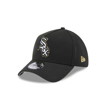 Imagem de Boné New Era 39THIRTY A-FRAME Chicago White Sox MLB Preto-Masculino