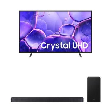 Imagem de Smart TV 55" Crystal UHD 4K U8600F + Soundbar Série Q HW Q600F - Samsu