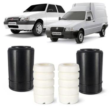 Imagem de Kit Batente E Coifa Dianteiro Amortecedor Fiat Uno Fiorino - Borfix