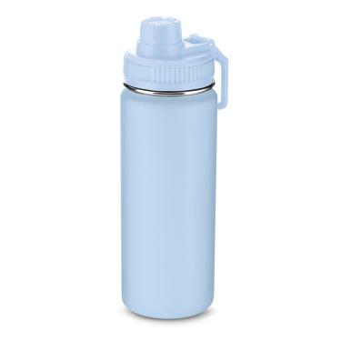 Imagem de Garrafa Térmica com Alça e Bico 570ML para Bebidas Quente Ou Fria em Aço Inox Parede Du...