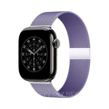Imagem de Pulseira Milanese Loop Para Apple Watch S11 10 42mm 46mm, Compatível C