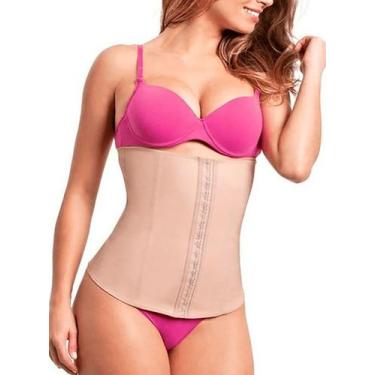 Imagem de Cinta Modeladora Esbelt 404 Feminina Body Shaper Cotton T. PP/4EG, M, 