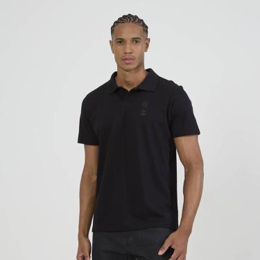 Imagem de POLO FLAMENGO BRADO MASCULINO PRETO M-Masculino