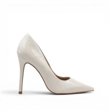 Imagem de Scarpin Salto Fino - Di Valentini, Off white, 35