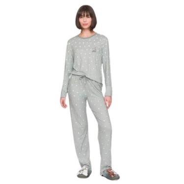 Imagem de Pijama Comfort Lets Snow Malha Sublime Touch - Lua Luá, P