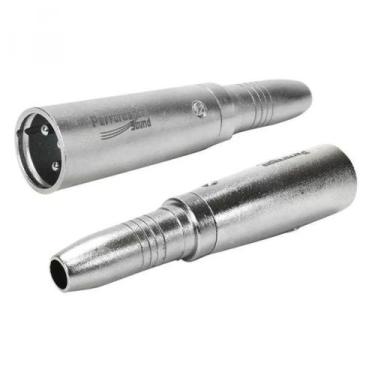 Imagem de Adaptador de Áudio Cannon Macho para P10 Fêmea Mono 6,35mm 0038611 - C
