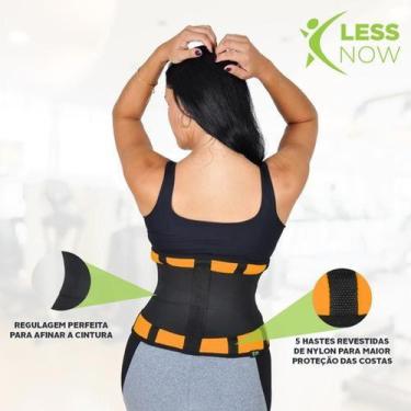Imagem de Cinta Modeladora Térmica Reduz Medidas Queima Gordura Less Now, P, Lar