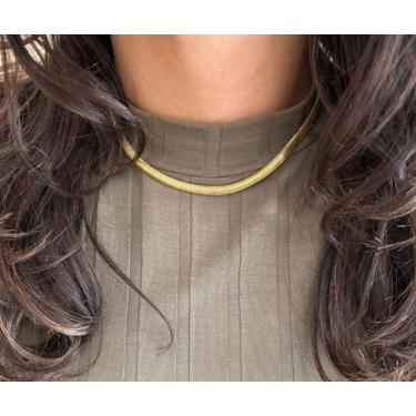 Imagem de Colar Choker banhado a ouro 18k - Apego Acessórios 