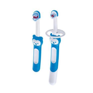 Imagem de Escova de dente Infantil Mam 2 unidades, Azul