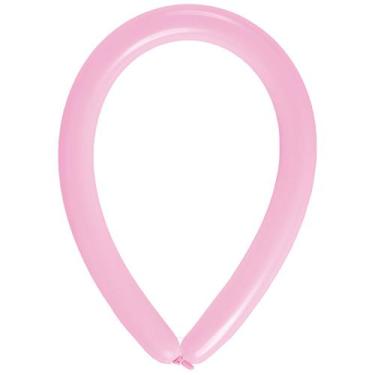 Imagem de Balão Canudo Rosa - 2 x 60 polegadas - 50 Unidades - Art-Latex