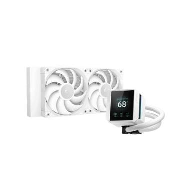 Imagem de Water Cooler DeepCool Mystique 240 WH R-LX240 Branco