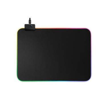 Imagem de Mousepad Gamer Rgb Gmp-01 com Iluminação Led Usb 5V Base Emborrachada Preto Xzone