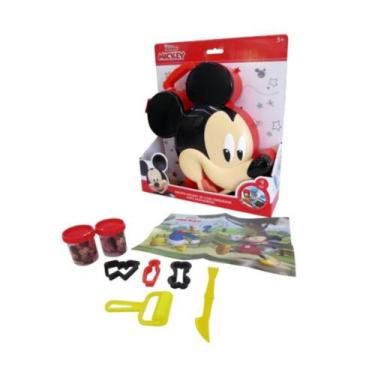 Imagem de Maleta Mickey 3D Multikids  Com Massinha e Acessórios