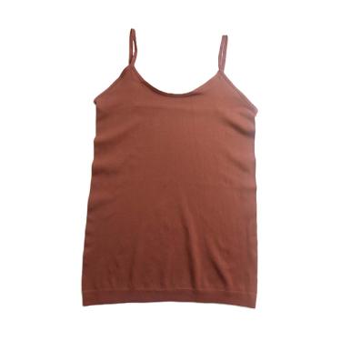 Imagem de Camisete Slim Feminina Basic+ LAF641 Poliéster Chocolate M