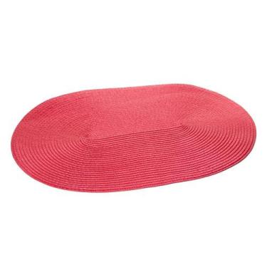 Imagem de Lugar Americano Oval Fresno 46cm x 31cm Cereja - Lyor