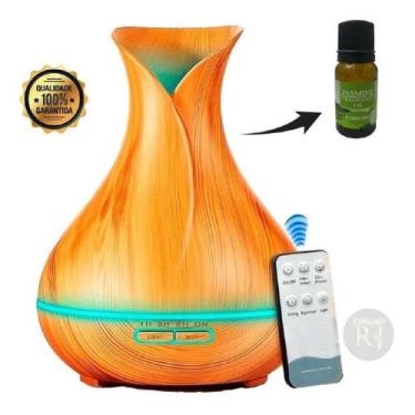 Imagem de Difusor Aromatizador Umidificador Elétrico  + Essência + Nf. - Aroma D