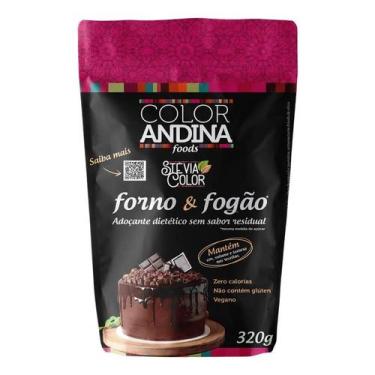 Imagem de Adoçante Stévia Culinário  Color Andina  Forno E Fogão 320g