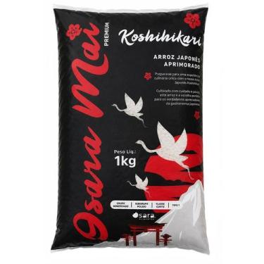 Imagem de Arroz Koshihikari Premium Grão Curto 1kg - Osara Mai