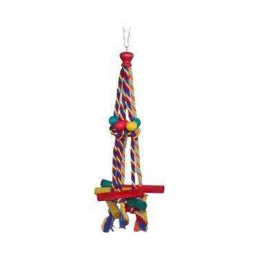 Imagem de Brinquedos De Madeira Coloridos Para Papagaios, Brinquedos Interativos