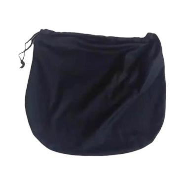 Imagem de Bolsa Leve Preta Para Capacete Com Cordão Para Motocicleta, Hóquei E F