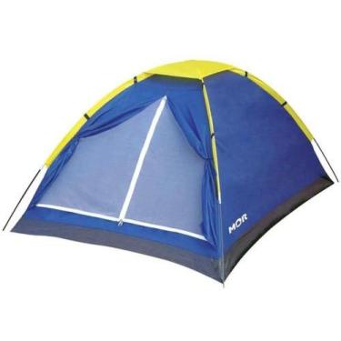 Imagem de Barraca Camping Iglu Azul 3 Pessoas Mor 2,05 X 1,60 X 1,15cm