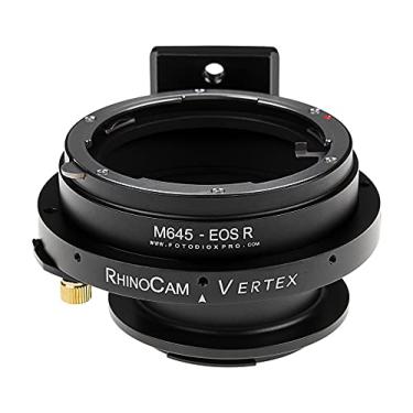 Imagem de Adaptador de costura rotativa RhinoCam Vertex, compatível com lente SLR de montagem Mamiya 645 (M645) para câmeras sem espelho de montagem RF da Canon