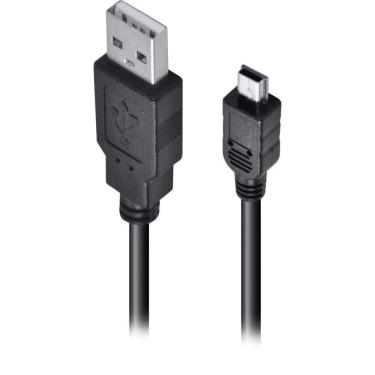 Imagem de Cabo Usb 2.0 A Macho X Mini Usb Macho 2 Metros Uam5p-2