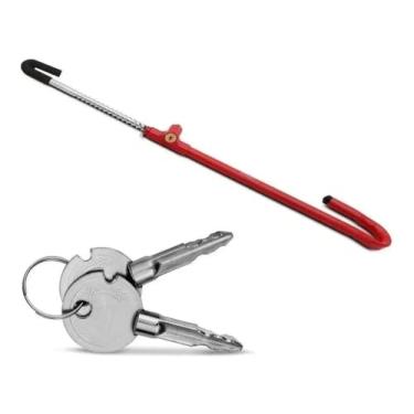 Imagem de Trava de Volante Pedal Antí-Roubo Para Carro