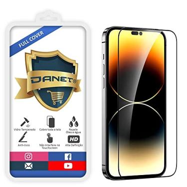 Imagem de Pel�cula De Vidro Temperado 3d Full Cover Para iPhone 14, 14 Pro. 14 Plus e 14 Pro Max Tela 6.7" Prote��o Anti Impacto (iPhone 14 Pro)