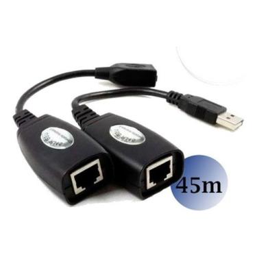 Imagem de Adaptador Extensor Usb Via Rj45 Cabo De Rede Cabo Extensor - Ld