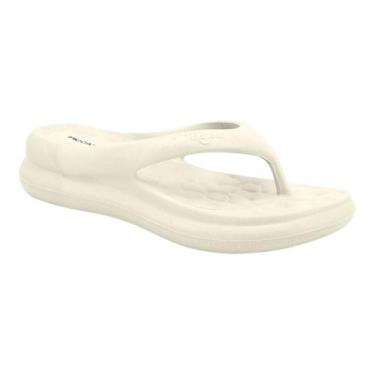 Imagem de Chinelo Piccadilly 224003 Marshmallow Tamanco Anabela Dedo Feminino