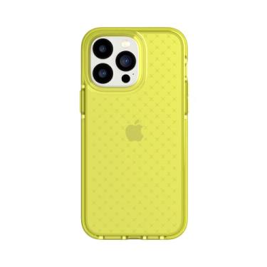 Imagem de Tech21 iPhone 14 Pro Max Evo Check – Capa protetora fina e absorvente de choque com proteção multiqueda FlexShock de 15 pés e botões extras