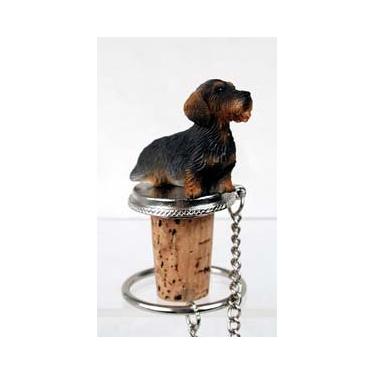 Imagem de Rolha de garrafa de vinho Dachshund de pelo arame, da Conversation Concepts