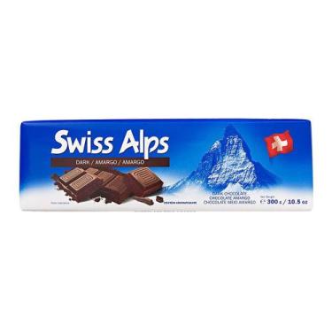 Imagem de Chocolate Suíço Amargo Swiss Alps Dark Tablete 300G - Chocolat Alprose